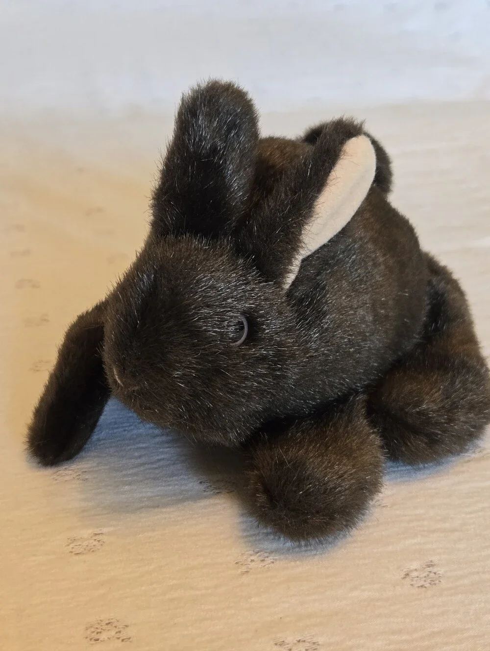 Folkmanis Puppets Brown Plush Bunny Rabbit Stuffed Animal